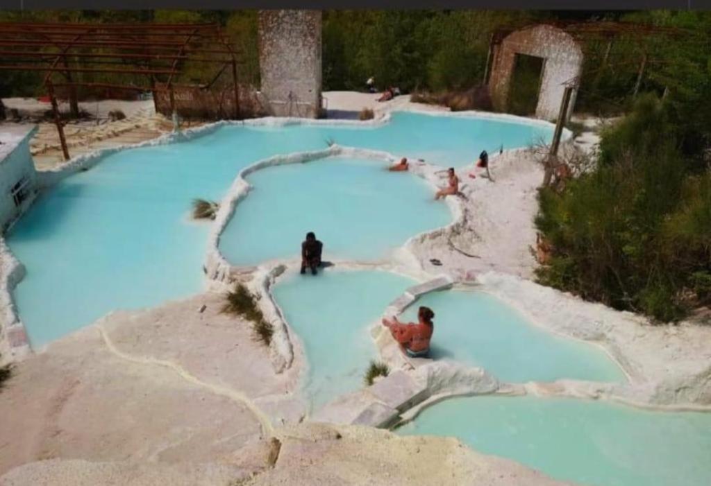 Ferienwohnung A Casa Di Ale Bagni San Filippo Exterior foto